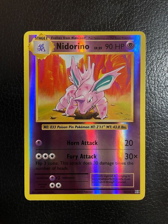 Evolutions Nidorino Reverse 44108 Nm M Ab 1 Kaufen Auf Ricardo 5683