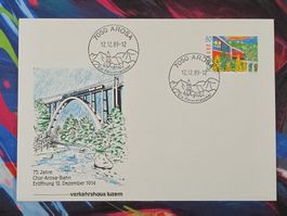 CL28 Enveloppe + Timbre Suisse 1989