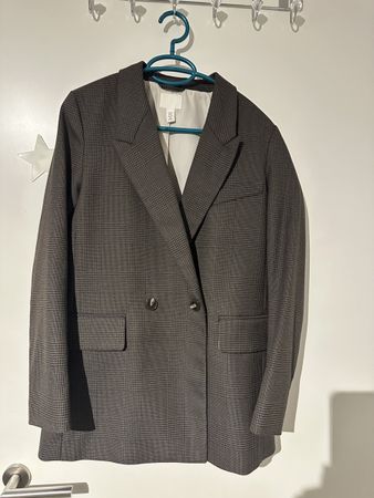 H&M Blazer Gr. XS (kariert)