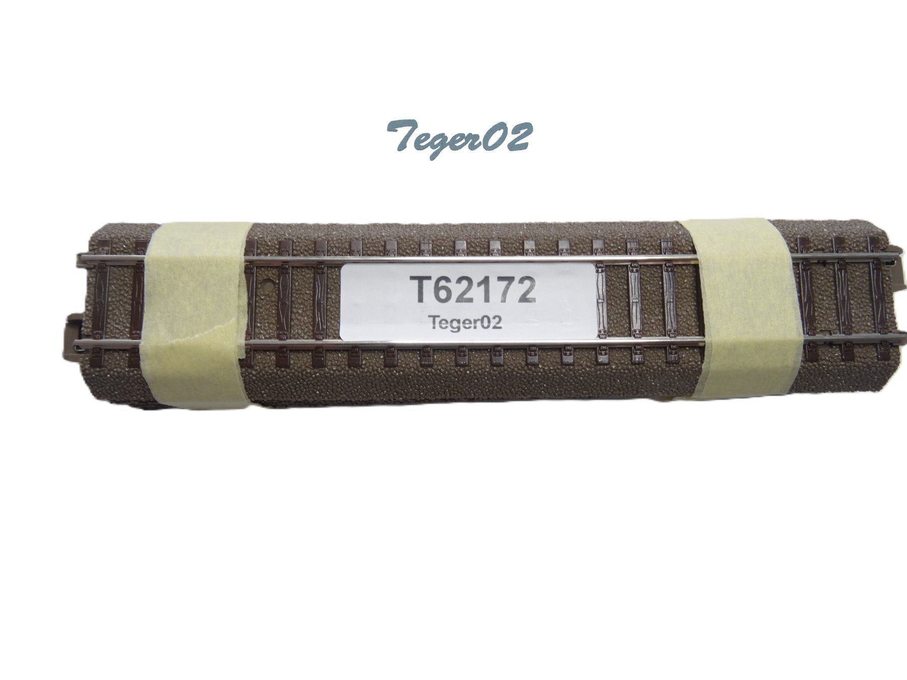 Trix Modellini di ferrovie: Märklin H0 T62172 Trix-Gleis  4-Pack – Nuovo (secondo la descrizione) da Hochdorf venduto da Teger02