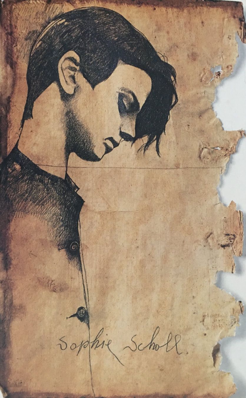 Grafica & Litografie: Bruno Bruni  "Sophie Scholl"    Farboffsetlithographie – Usato da Nennigkofen venduto da Schamane75 2
