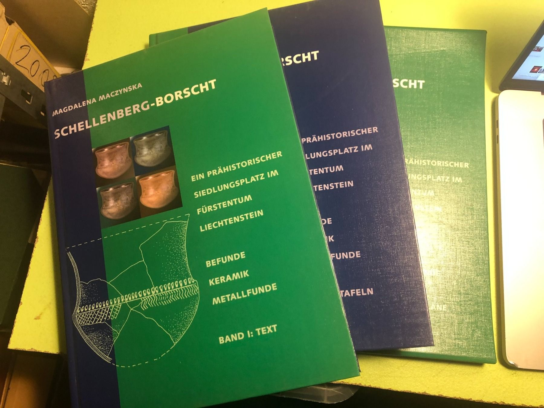 Libri: M. Maczynska: Schellenberg-Borscht. Prähist. Siedlung FL – Usato da Zürich venduto da allp