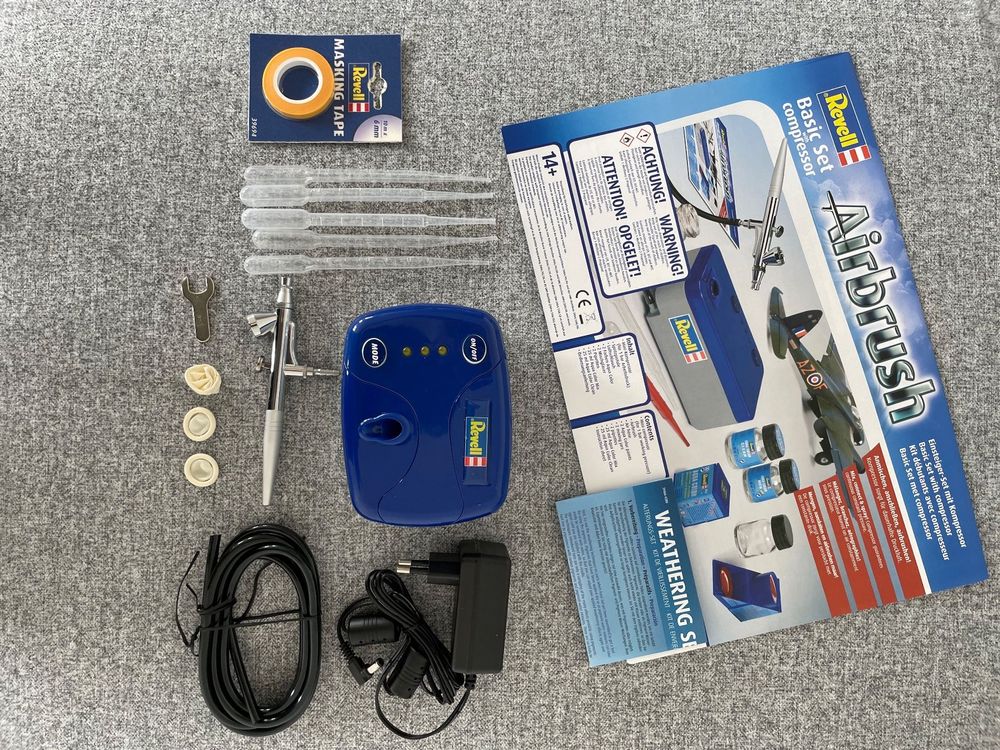 Revell Airbrush Basic Set mit Kompressor Kaufen auf Ricardo