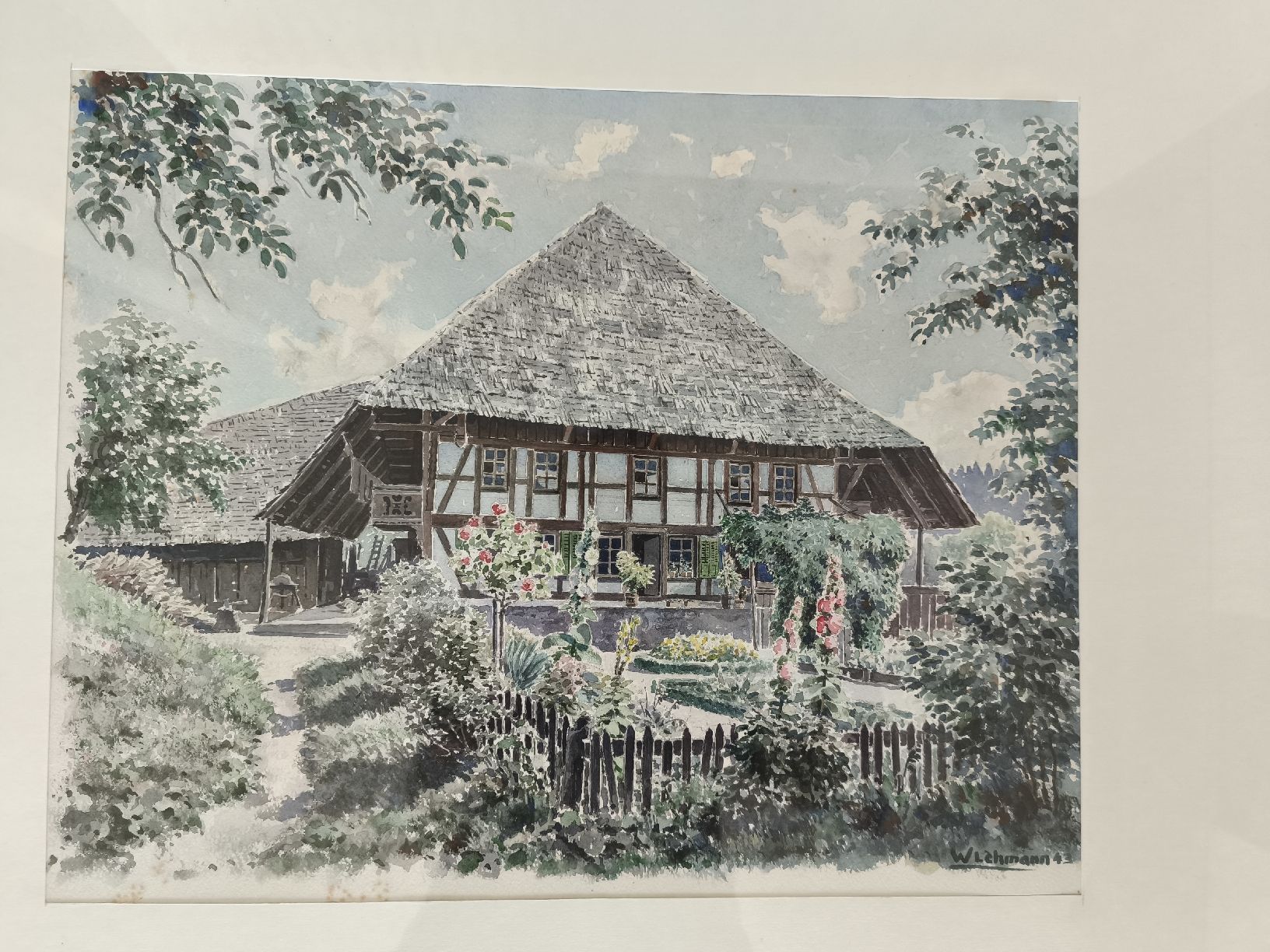 Foto & Immagini: Aquarell Bild – Nuovo (secondo la descrizione) da Ottikon b.Kemptth. venduto da tin_ym9g 1