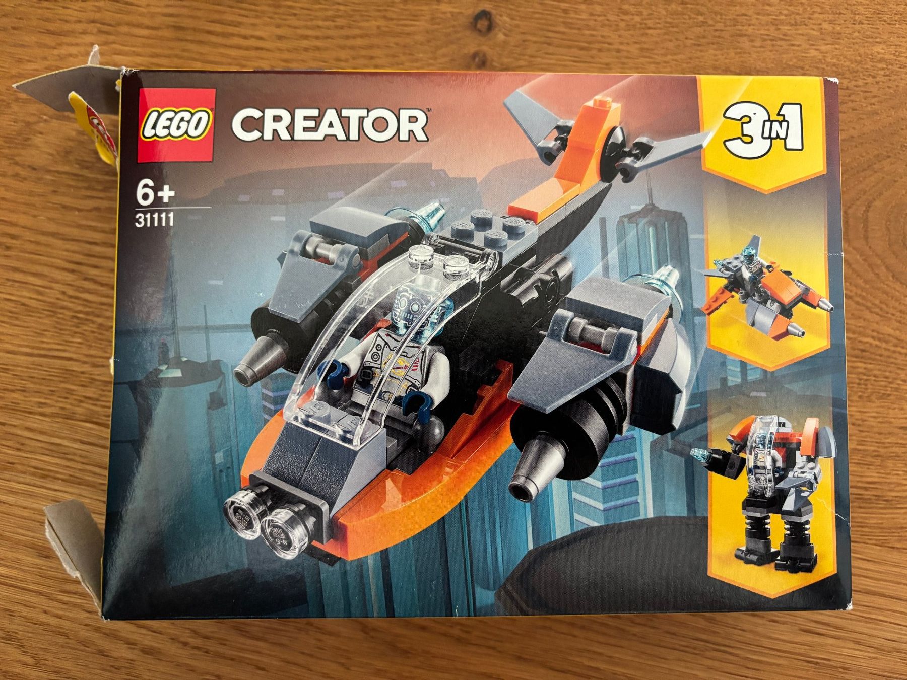 Lego Kit di costruzioni: Lego Creator 3in1 Cyber-Drohne – Usato da Meierskappel venduto da CB412 1