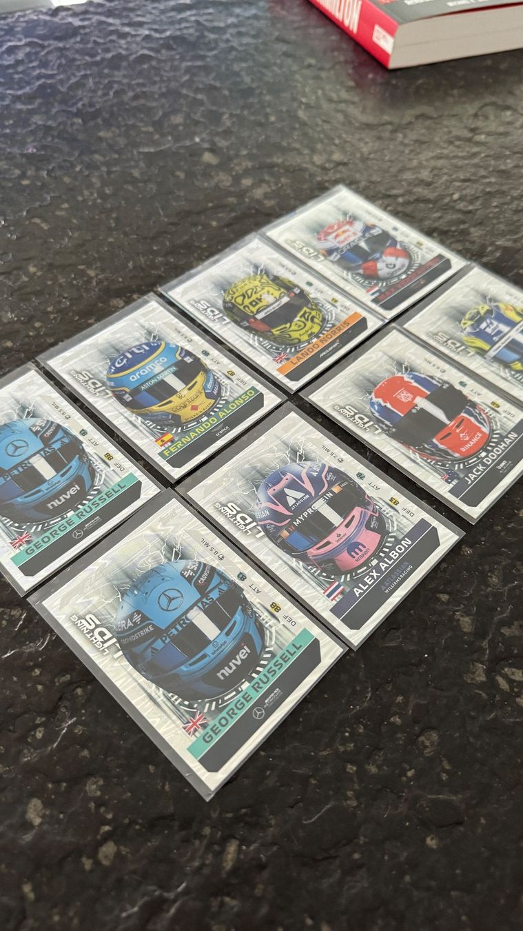 Topps Carte collezionabili: Topps turbo attax f1 Lightning lids – Usato da Burgdorf venduto da Catbagger64 1