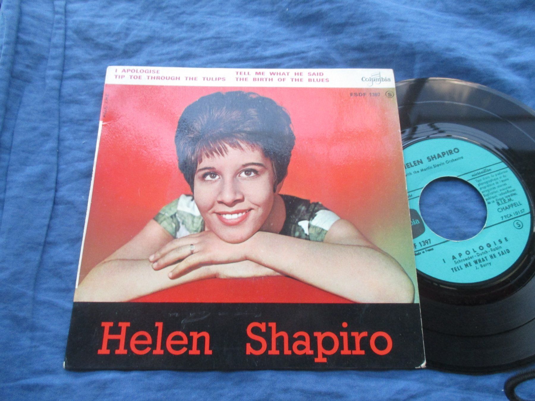 Dischi in vinile: Helen Shapiro EP Apologise – Usato da Colombier NE venduto da nene288