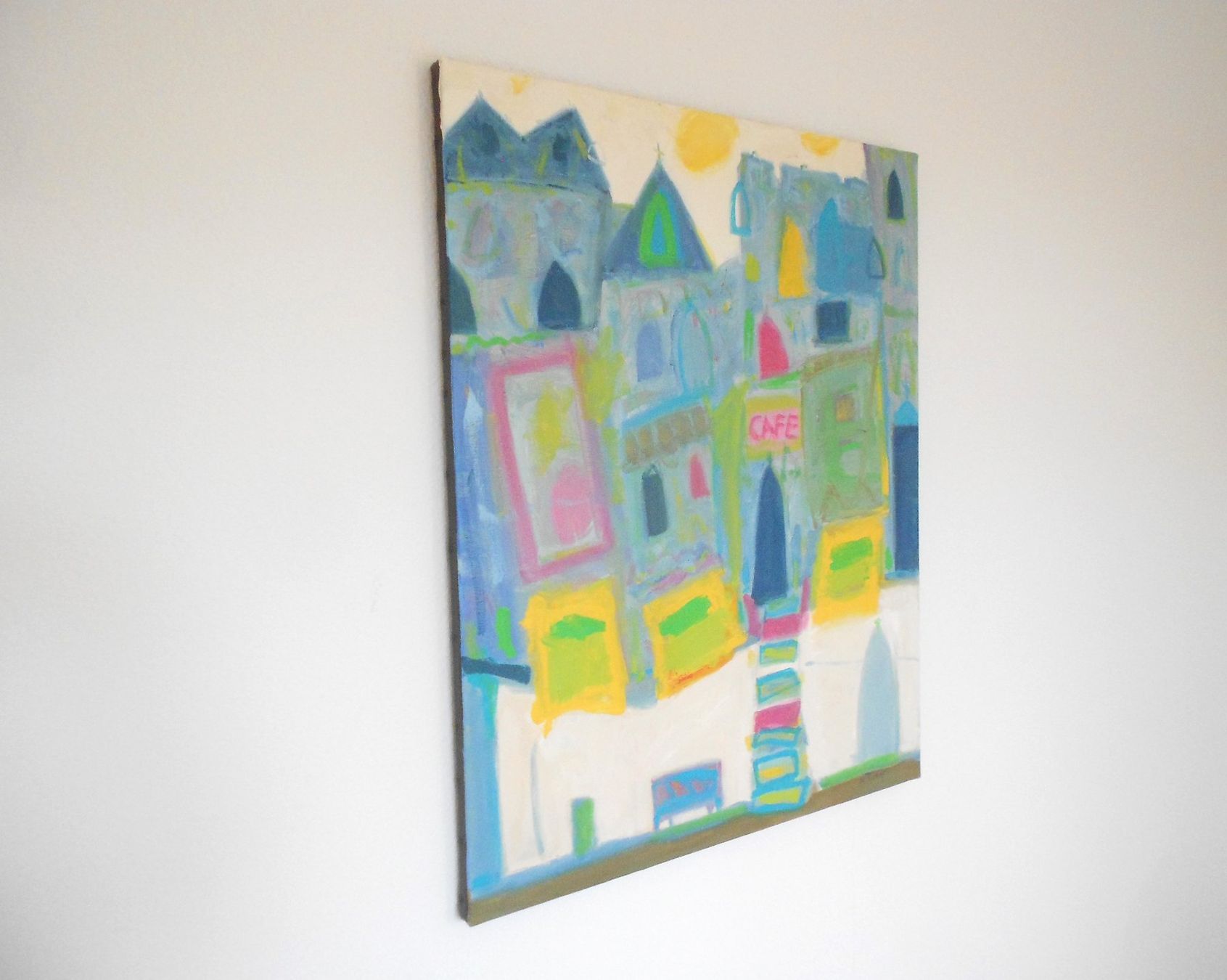 Gemälde: Neo Expressionismus Neal Turner "Quai de Celestins" Paris – Gebraucht aus Dübendorf von ArtExpression 1