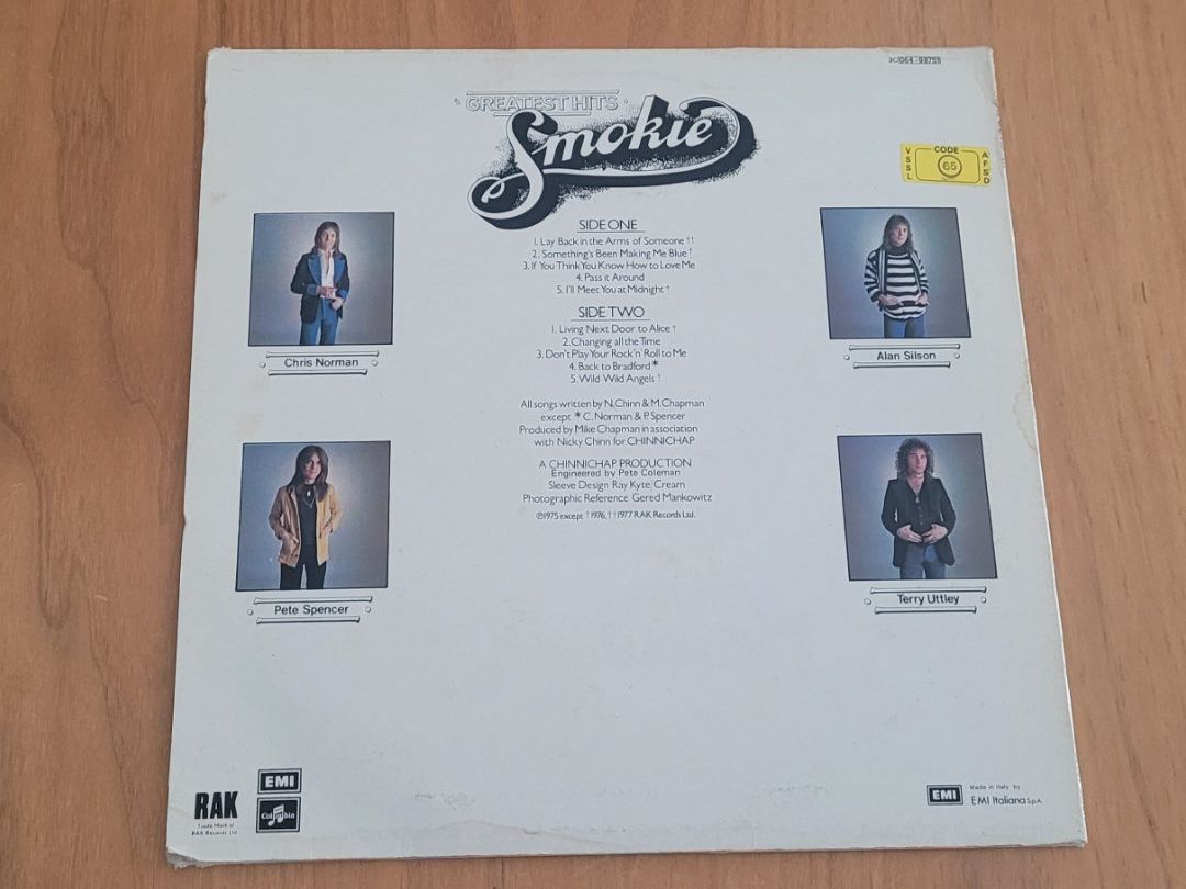 Vinyles: LP  Smokie – D'occasion à Martigny par MZ-67 1