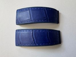 Corum Bubble - bracelet montre cuir alligator 24,5x70, neuf