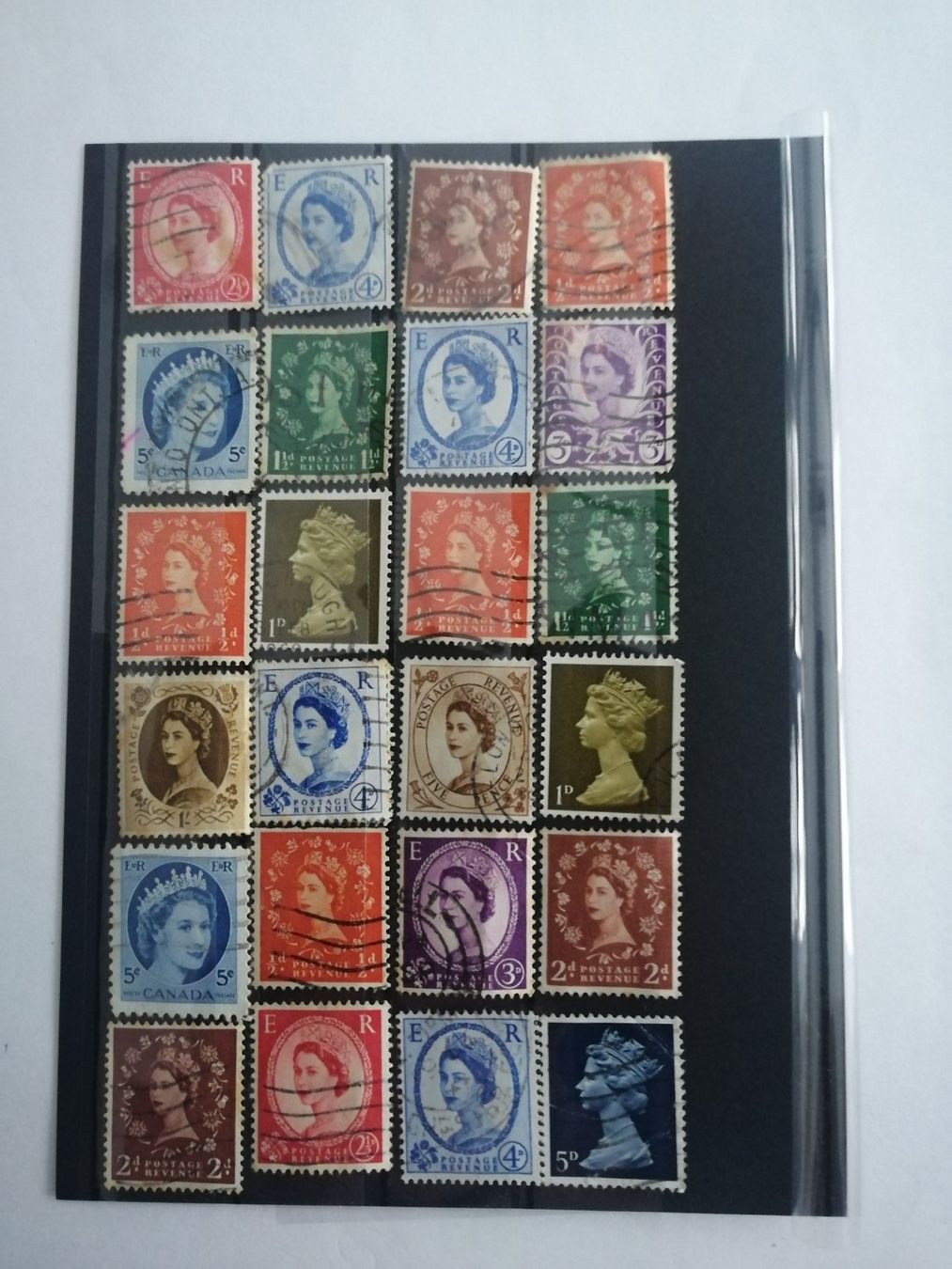 Alle Briefmarken: Briefmarken England/Irland – Gebraucht aus Hinterkappelen von 1399 4