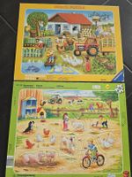 2 Ravensburger Puzzle, Bauernhof, ab 18M.