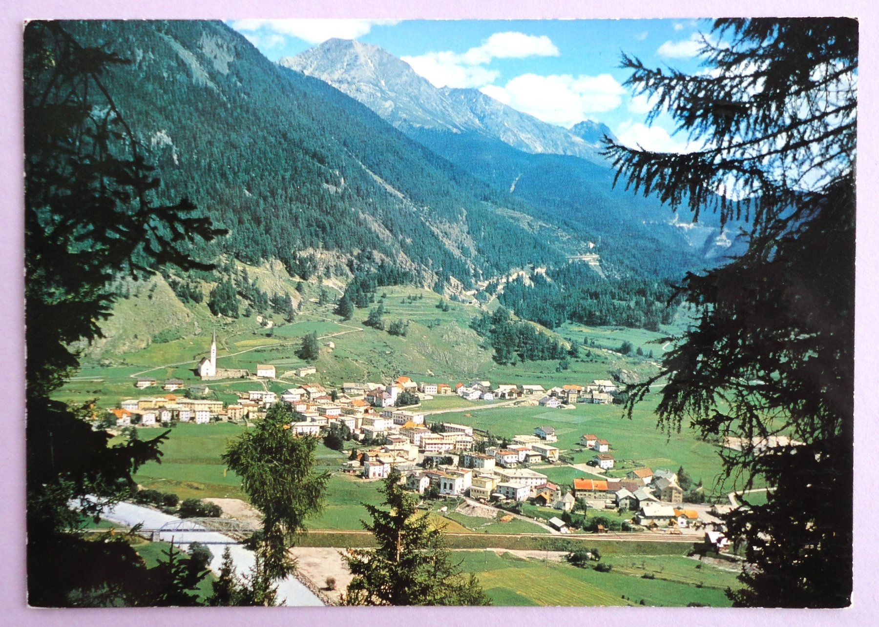 Cartoline postali: Zernez, Blick gegen Ofenpass – Usato da Fétigny venduto da Billy2miny