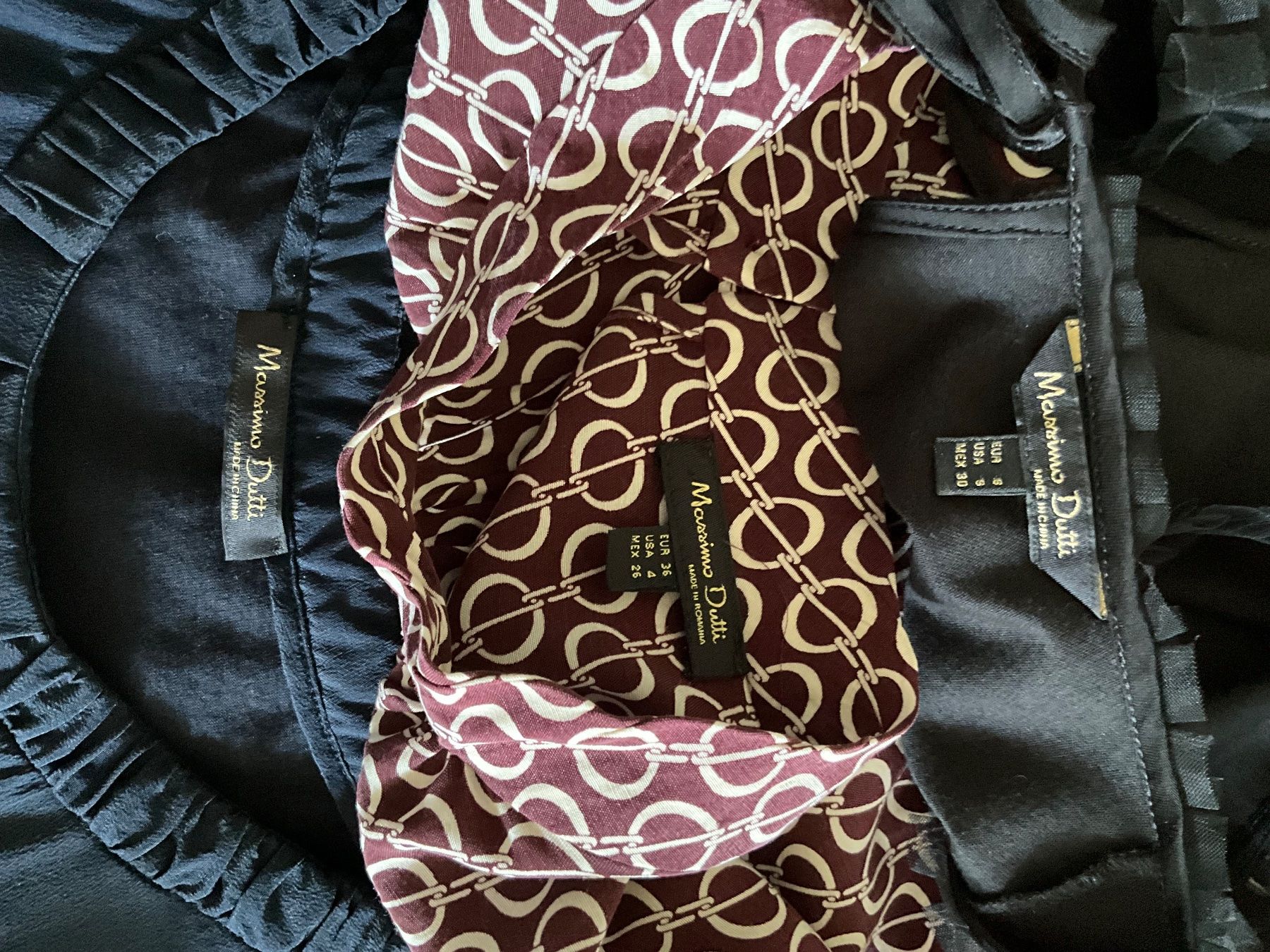 Massimo Dutti Top: 3 Tops Massimo Dutti Gr. S – Usato da Muri b. Bern venduto da SmuriS 3