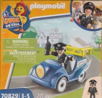 PLAYMOBIL DUCK ON CALL 70829 MINI AUTO DELLA POLIZIA new‪