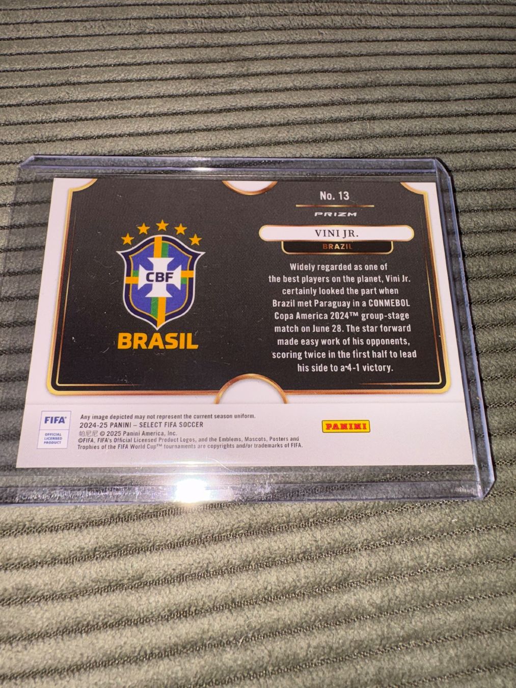 Panini Carte collezionabili: Vini Jr. Snapshots Panini Select – Nuovo (secondo la descrizione) da Obfelden venduto da thehunter29 1