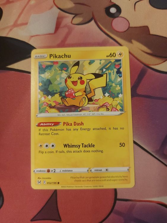Pikachu - Lost Origin #52 Pokemon Card - Pokéllector