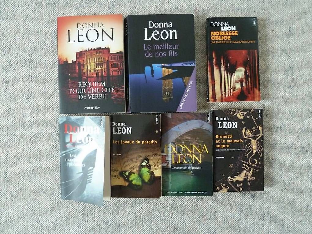 Bücher: Donna Leon  Romans Commissaire Brunetti – Gebraucht aus Villigen von Panthertwo 1