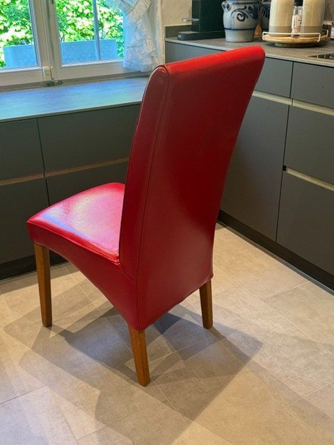 Sedie: Wohnzimmer-Stühle aus hochwertigem Leder – Usato da Däniken SO venduto da Janibani 2