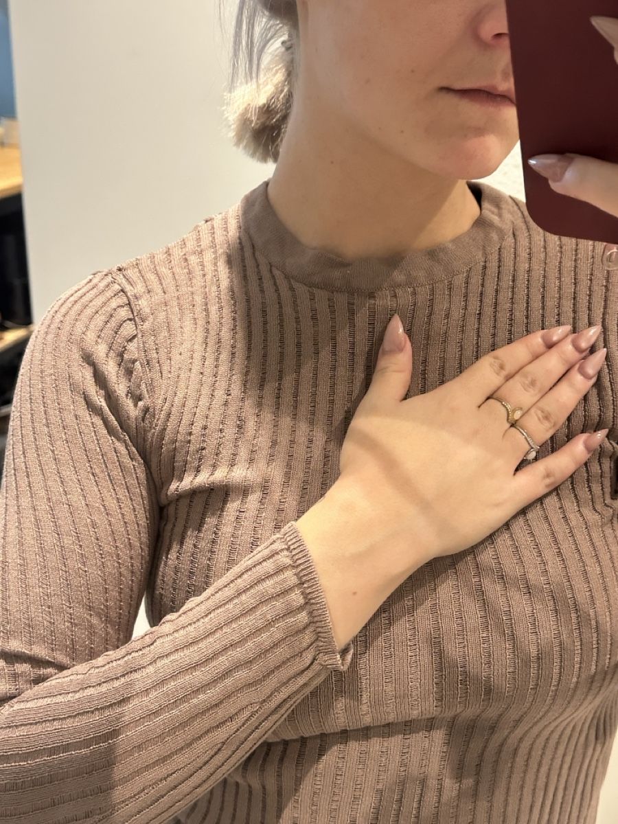 Top: Vintage Longsleeve, durchsichtig S – Nuovo (secondo la descrizione) da Ottenbach venduto da Irinaberther