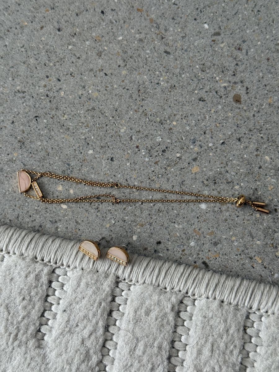Fossil Bracciali & Braccialetti: Fossil Armband rosegold + Gratis Ohrstecker – Nuovo (secondo la descrizione) da Zürich venduto da iva_iva 2