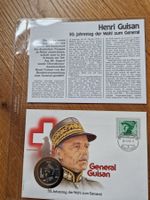 1989 General Guisan Münzbrief Numisbrief Aktivdienst RAR!