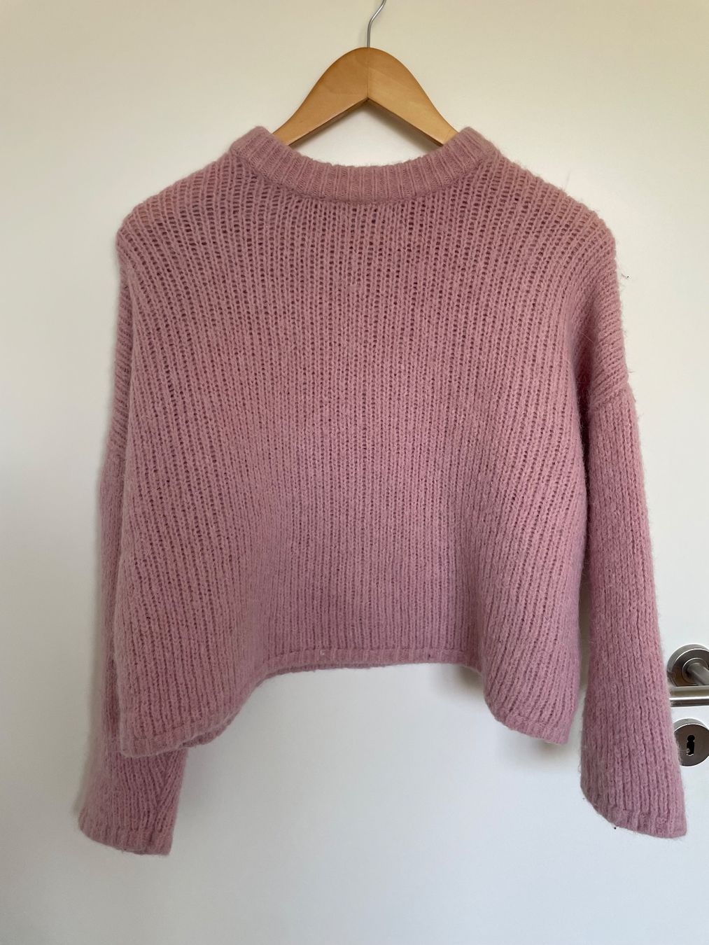 Maglioni & Felpe: EDITED Alpaka Strickpullover in Rosa, Grösse XS – Usato da Buchs SG venduto da VintageHomeCH