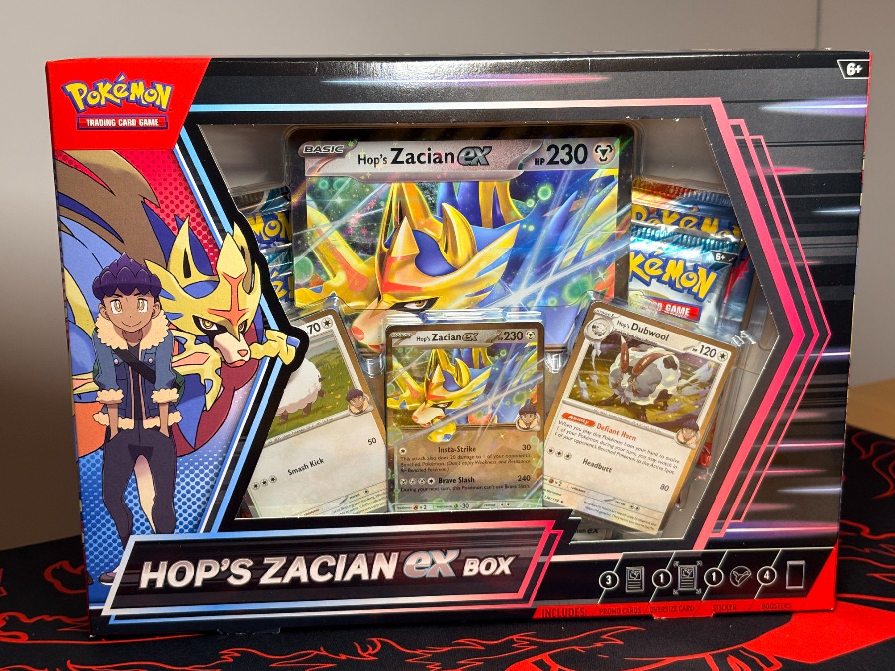 Pokémon Carte collezionabili: Pokémon Hop's Zacian ex Box – Nuovo e nell'imballaggio originale da Olten venduto da p1xx3l