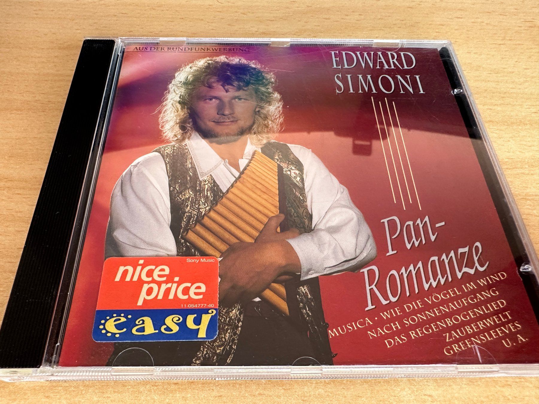 CD: Edward Simoni – Pan-Romanze – Usato da Rikon im Tösstal venduto da Alpenmutz