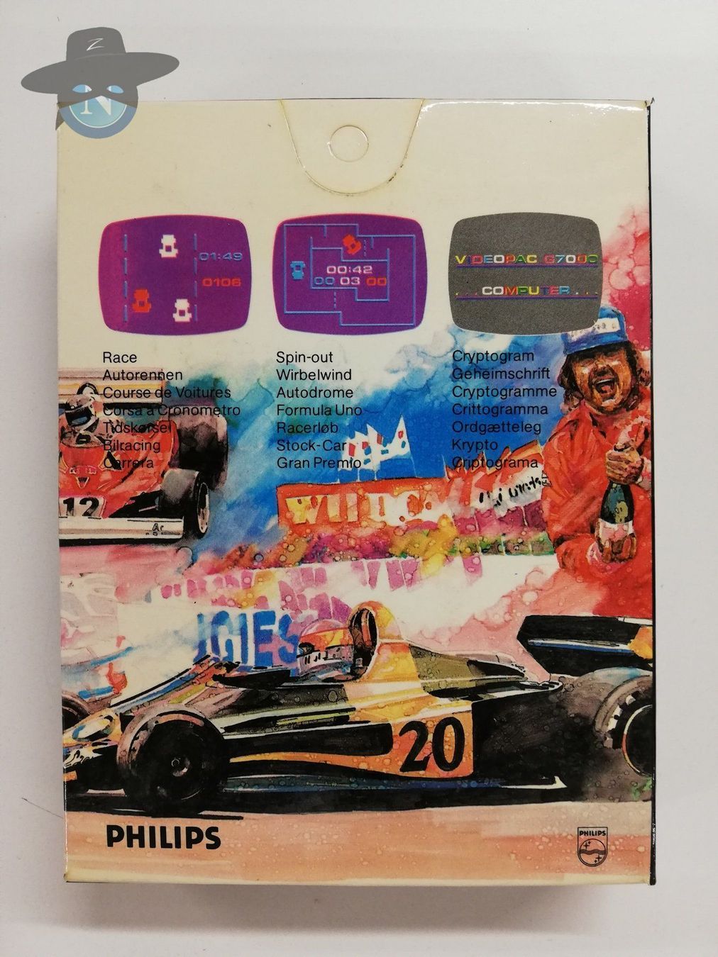 Giochi: Race # 1 / Philips Videopac G7000 – Usato da St. Gallen venduto da zorro_dc 1