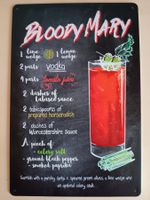 Bloody Mary Blechschild