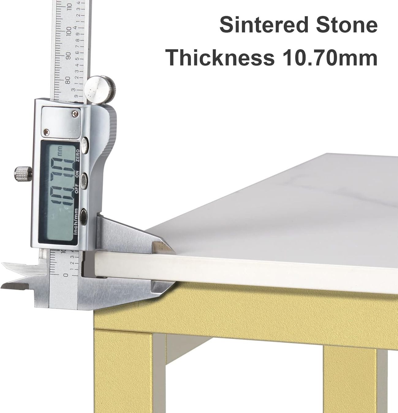 Tavoli: Marmor Flurtisch, Konsolentisch Platte aus gesintertem Stein – Nuovo e nell'imballaggio originale da Affoltern am Albis venduto da scrapbooking 3