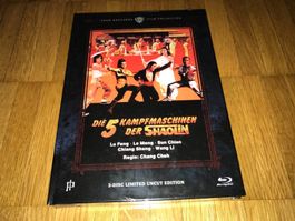 Die 5 Kampfmaschinen der Shaolin - MEDIABOOK - B - UNCUT