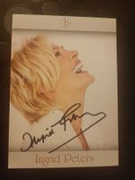 Ingrid Peters - Handsigniert Autogrammkarte