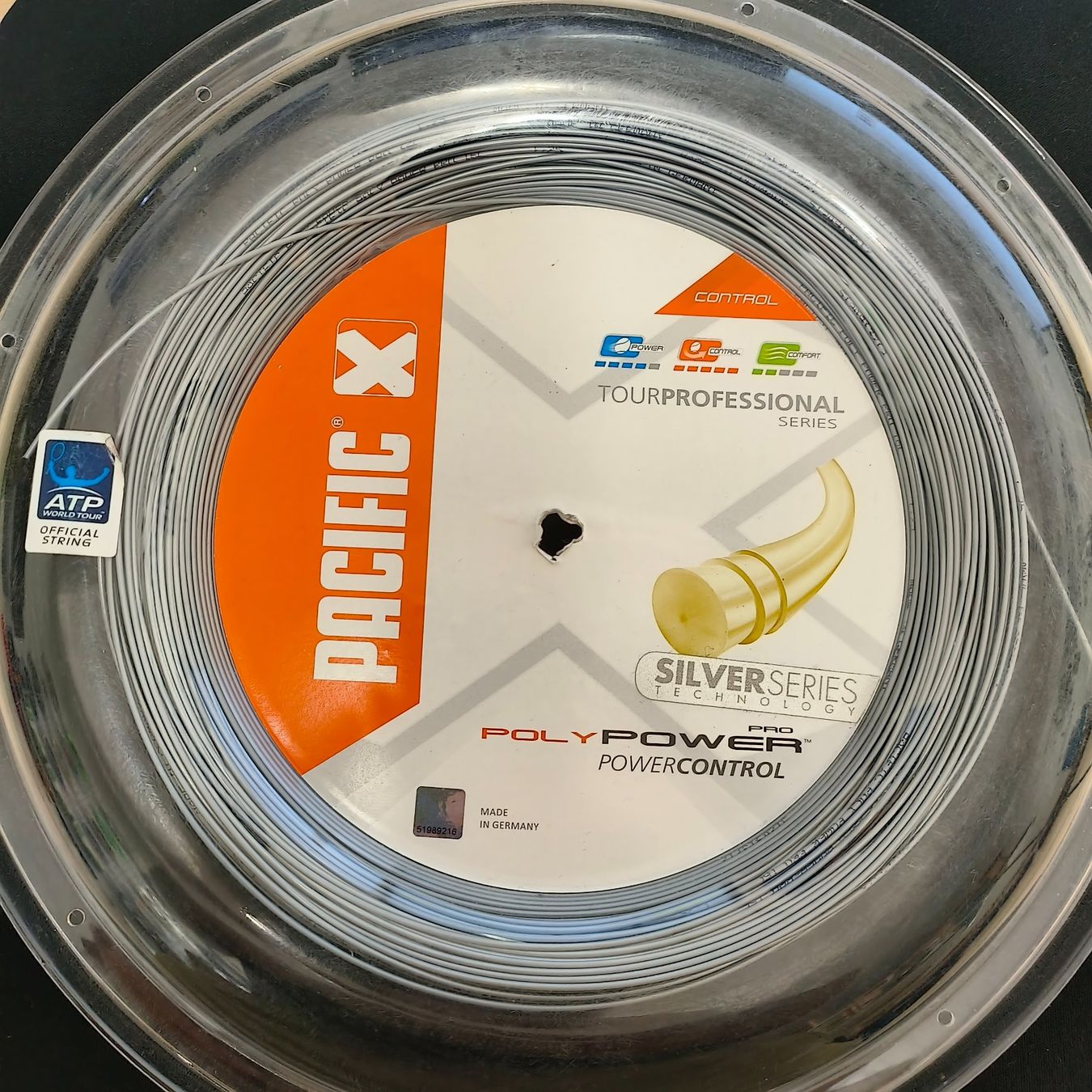 Racchette: Tennissaite Pacific Poly Power Pro – Usato da Sins venduto da Tennis-Service-Sins