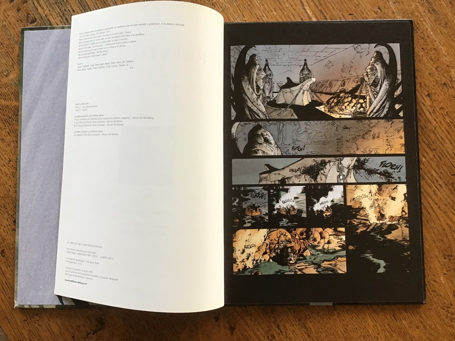 BD: Terres d’ombre EO T3 – D'occasion à Fully par Ruby97 1