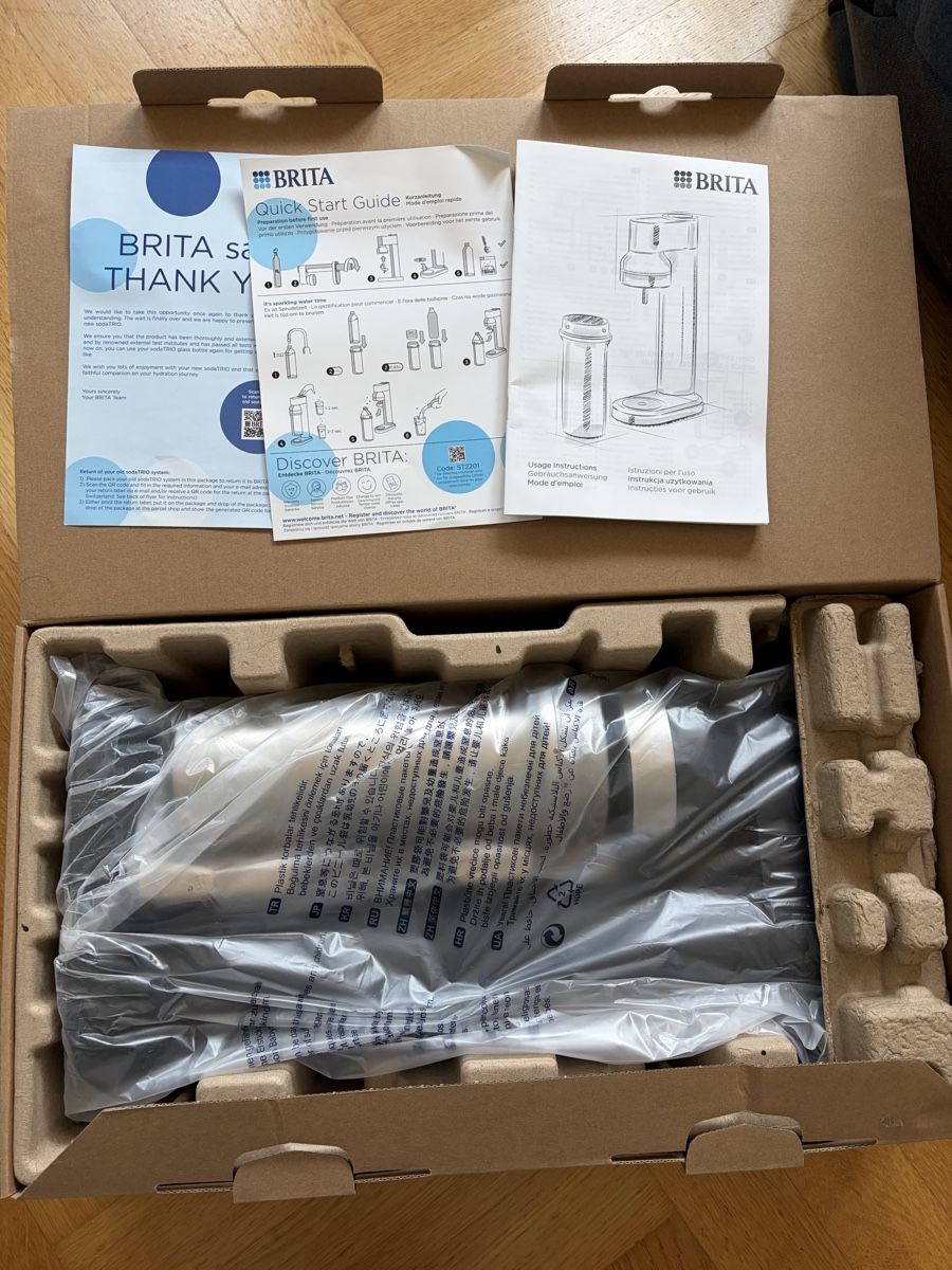 Brita Elettrodomestici da cucina: Brita sodaTRIO black – Nuovo e nell'imballaggio originale da Biel/Bienne venduto da alexf444 4