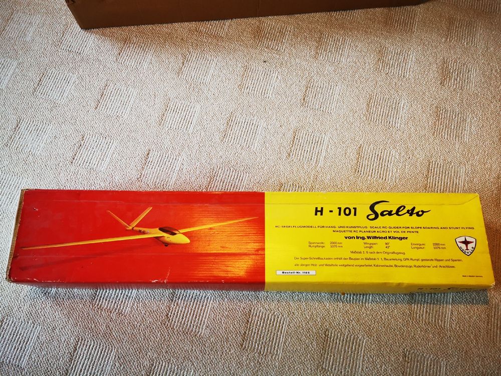 H-101 Salto von Wik-Modelle (Defekt) in Gerolfingen für CHF 100 – nur ...