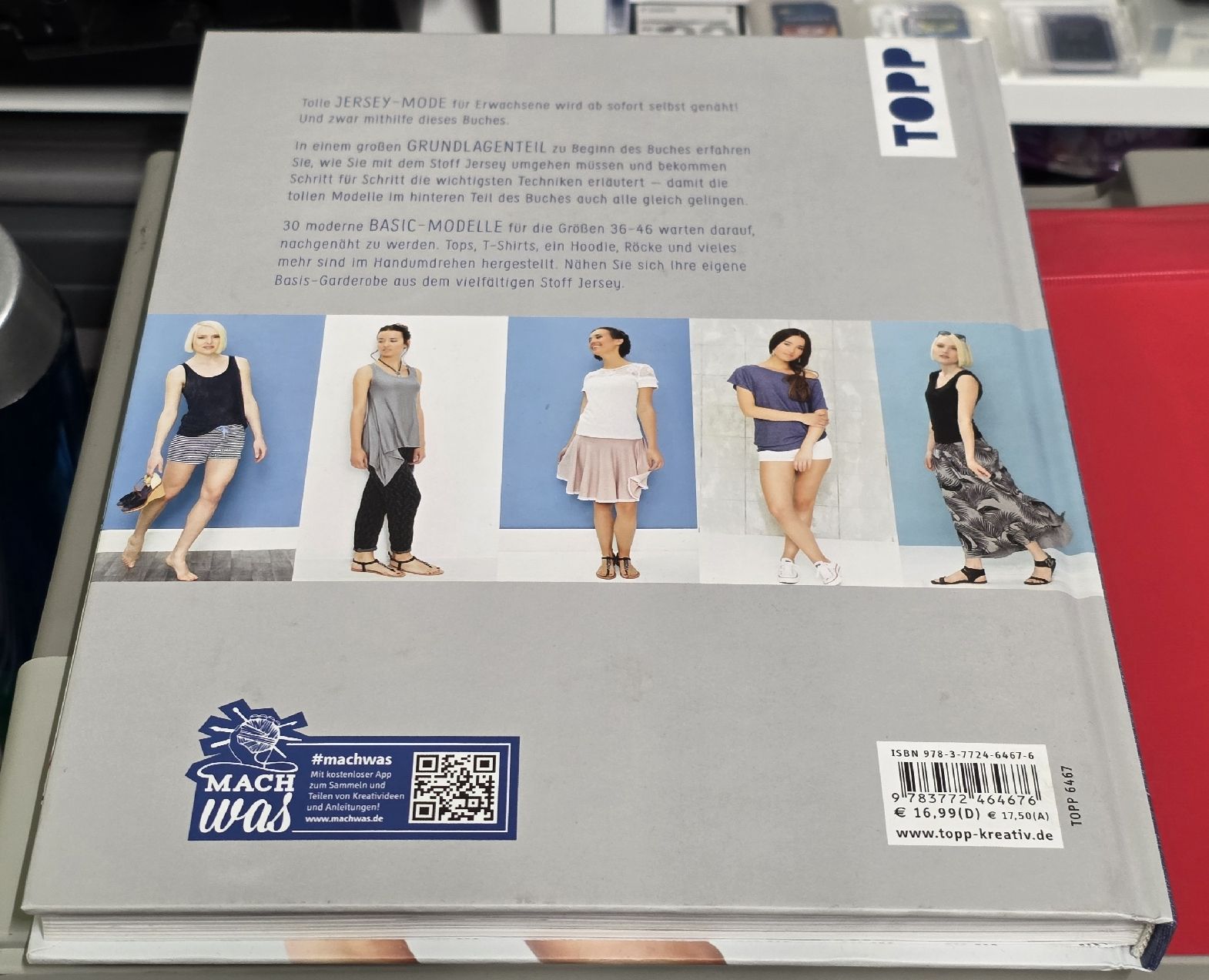 Libri: Jersey Nähen - Easy Basics - Grösse 36-46 (BUCH) – Usato da Reinach BL venduto da _MasterK_ 2