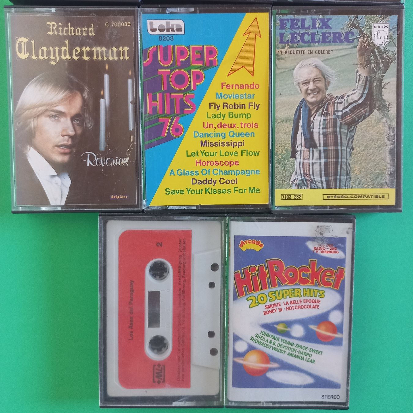 Musicassette: Lot de 8 cassettes audio vintage. – Usato da Dompierre FR venduto da fat_xth5 2