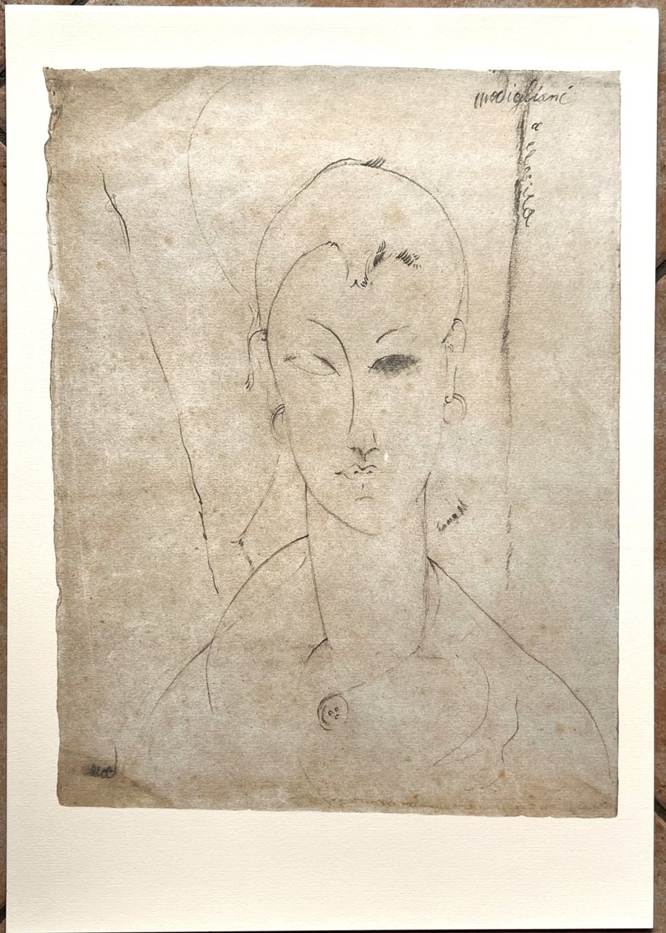Grafica & Litografie: Amedeo Modigliani - Lithografie in limitierter Auflage – Usato da Ponte Tresa venduto da 11GalleriaAlterEgo11 1