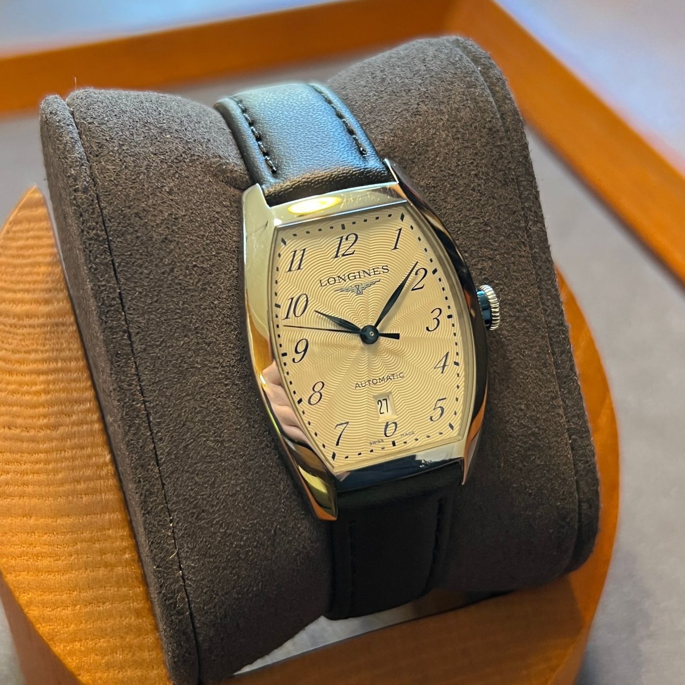 Longines Orologi: Longines Evidenza Automatic Date L2.142.4 – Usato da Carouge GE venduto da Watchaser 1