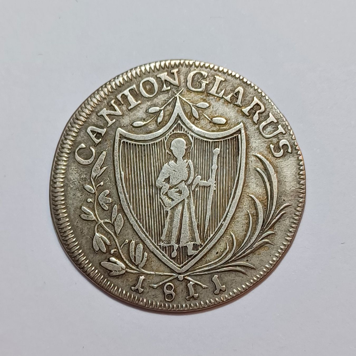 Tutti le monete: 15 Schillinge 1811 Glarus – Usato da Pfäffikon ZH venduto da Schweizer_Muenzen 1