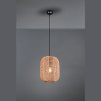 Pendelleuchte, Korb Design, 150 cm Höhe