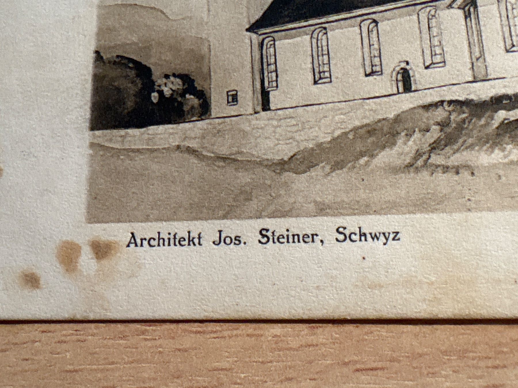 Cartes postales: Ansichtskarte Pfarrkirche Ingenbohl Nordseite Architekt S... – D'occasion à Ibach par lisch3 2