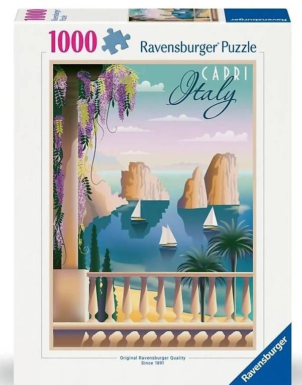 Ravensburger Puzzle: Ravensburger Puzzle Capri - 1000 Teile – Usato da Konolfingen venduto da Honey870
