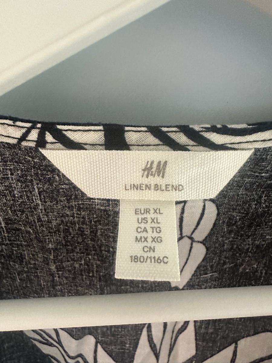 H&M Vestiti: Leinen Wickelkleid  – Nuovo (secondo la descrizione) da Vinelz venduto da Sanela-B 3