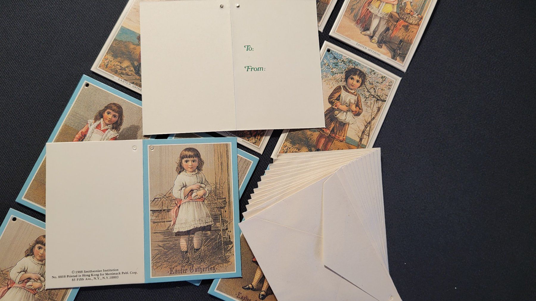 Karten: Victorian EASTER GIFT Note Cards – Neu und originalverpackt aus Basel von spinne02 5