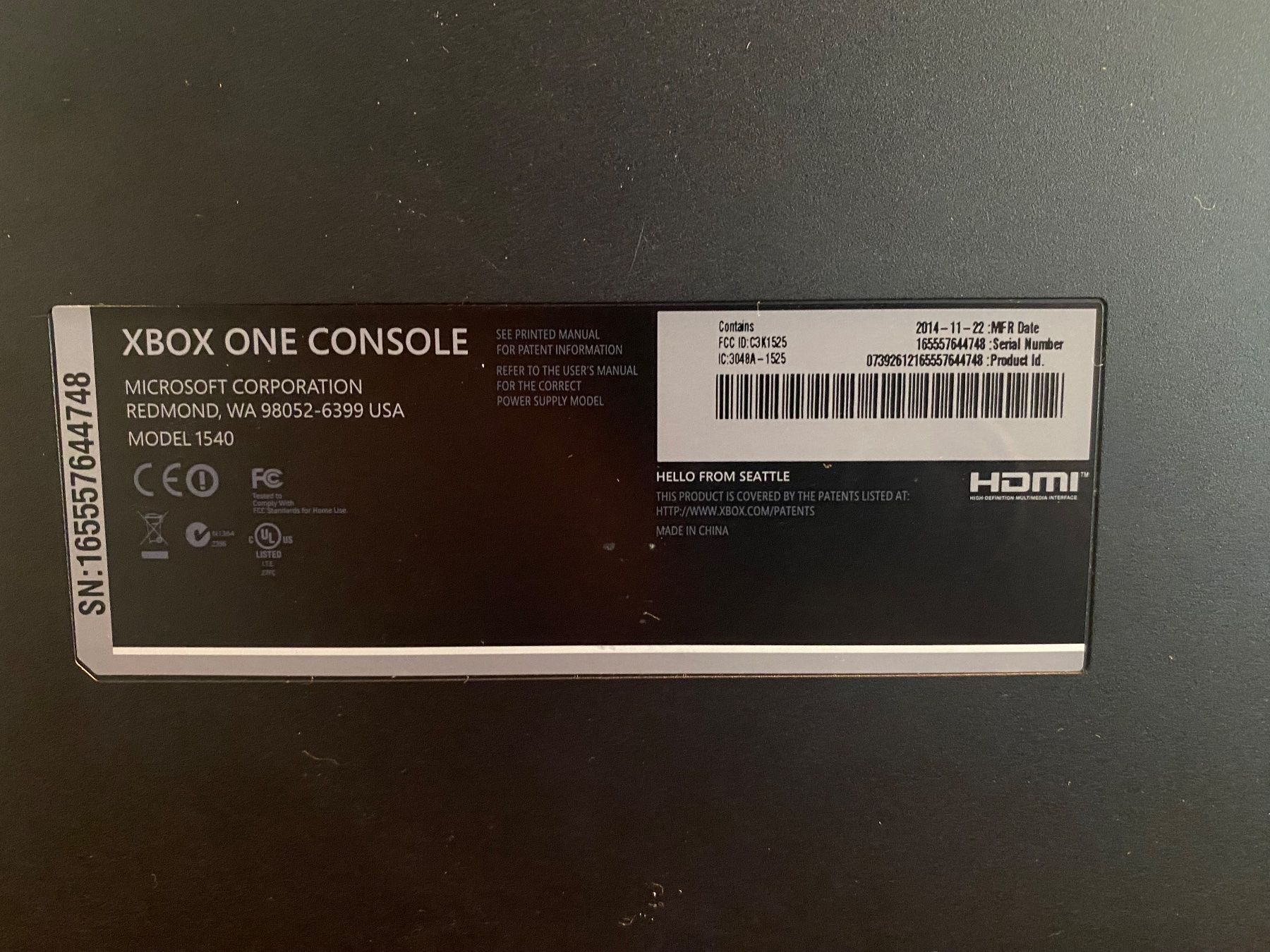 Microsoft Consoles: Xbox One Konsole inkl. Controller – D'occasion à Thunstetten par Virus_33 5