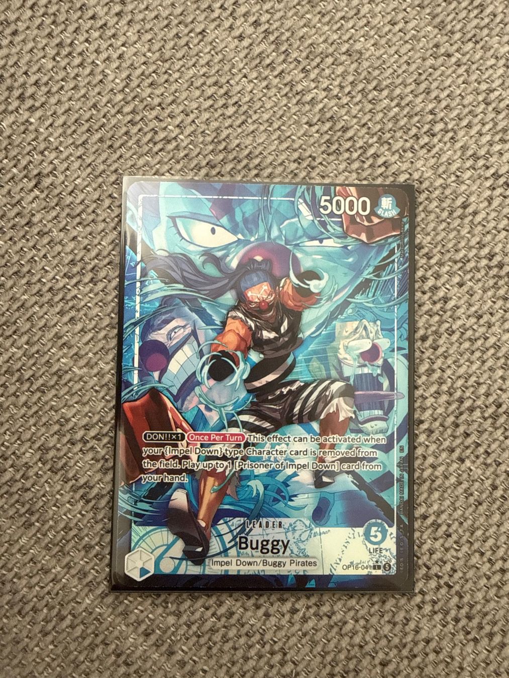 Bandai Carte collezionabili: One Piece- OP16- Buggy (OP16-041) – Nuovo (secondo la descrizione) da Zürich venduto da EL1992